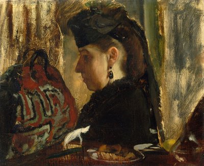 Neiti Marie Dihau 1843-1935, 1867-68. tekijältä Edgar Degas