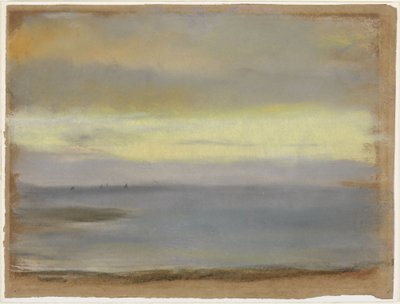 Meri, auringonlasku tekijältä Edgar Degas