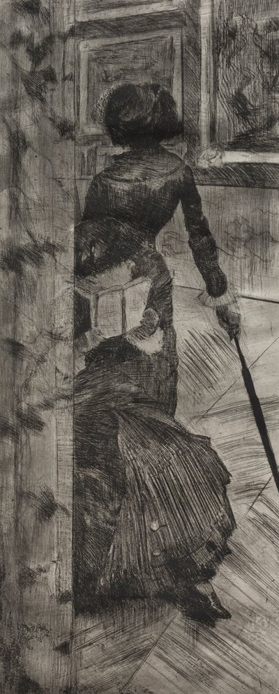 Mary Cassatt Louvressa: Maalaustalleria tekijältä Edgar Degas