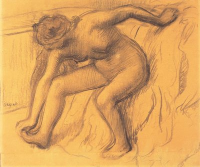 Nach dem Bad tekijältä Edgar Degas