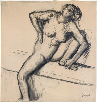 Nyt 1890-luvun loppu tekijältä Edgar Degas
