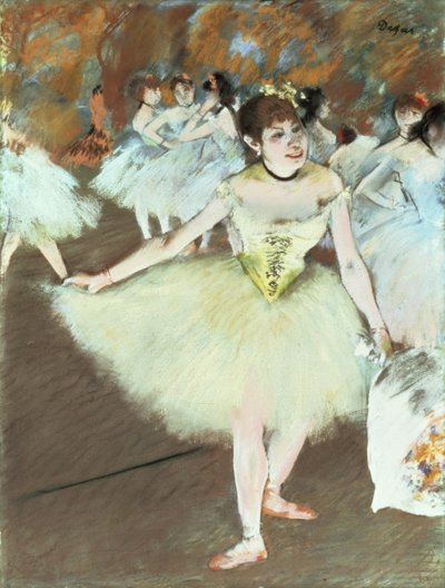 Lavalla, 1879-81 tekijältä Edgar Degas