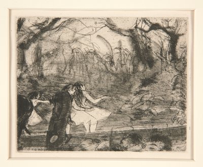 Lavalla III tekijältä Edgar Degas