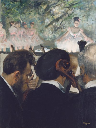 Orkesterimuusikot tekijältä Edgar Degas