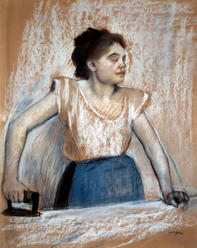 Edgar Degasin pastellimaalaus (1834-1917). 1869 Su. 0,74 x 0,61 m Pariisi, musee d