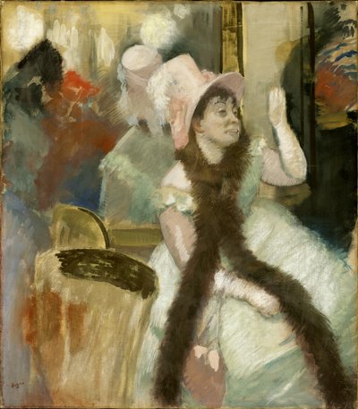 Muotokuva pukupallon jälkeen tekijältä Edgar Degas