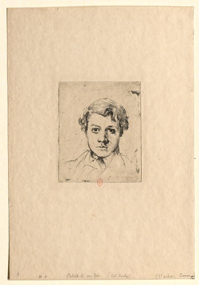 Taiteilijan veljen muotokuva (René Degas) tekijältä Edgar Degas