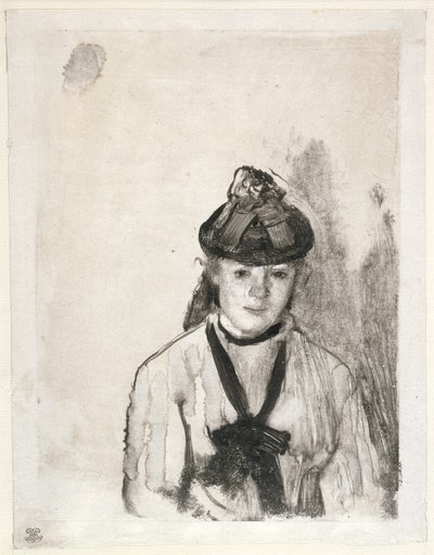 Ellen Andréen muotokuva, n. 1876 tekijältä Edgar Degas