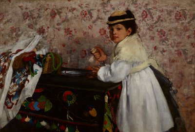 Hortense Valpinçonin muotokuva tekijältä Edgar Degas