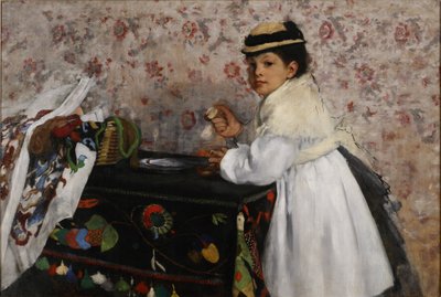 Mlle. Hortense Valpinçonin muotokuva tekijältä Edgar Degas