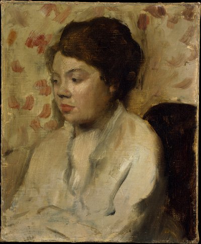Nuoren naisen muotokuva tekijältä Edgar Degas