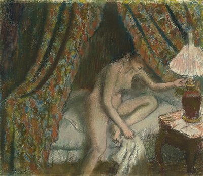 Eläkkeellä, n. 1883 tekijältä Edgar Degas