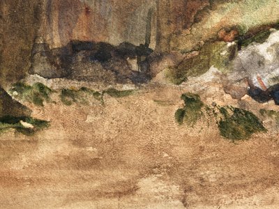 Rocks Bagnoles-De-L"Ornessa tekijältä Edgar Degas