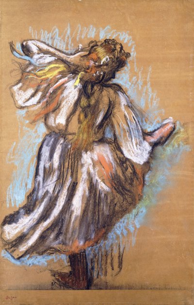 Venäläinen tanssija, 1895 tekijältä Edgar Degas