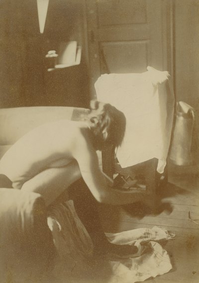 [Istuva alaston] tekijältä Edgar Degas