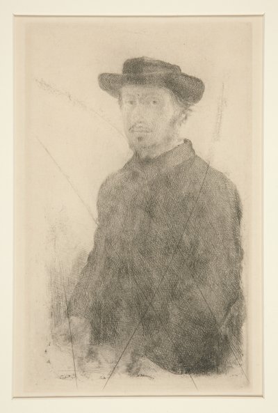 Omakuva, 1857 tekijältä Edgar Degas