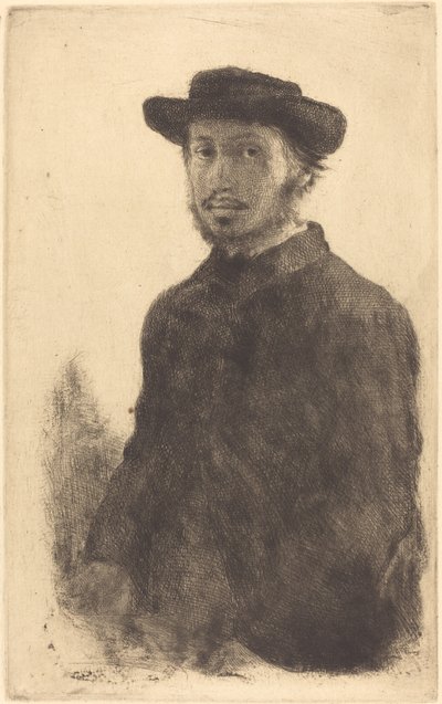 Omakuva Edgar Degas, itse, 1857. tekijältä Edgar Degas