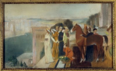 Semiramis construisant Babylone tekijältä Edgar Degas