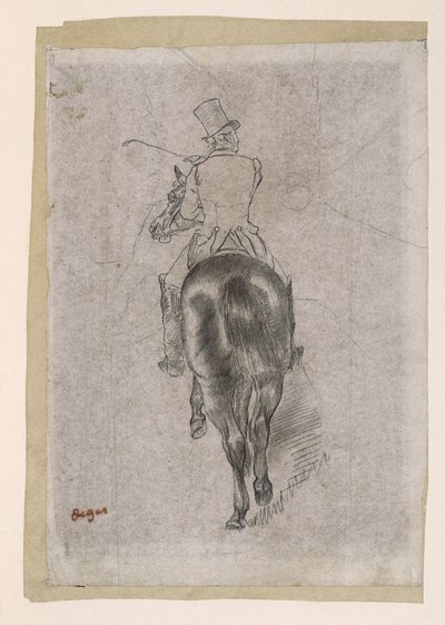 Kannusta hevosella tekijältä Edgar Degas