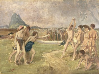 Huonekalut ja erilaiset esineet 1100- ja 1300-luvuilta tekijältä Edgar Degas