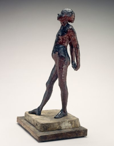 Opiskelu Pienen tanssijan alastonna 14-vuotias alaston pieni tanssija, n. 1878-1881. tekijältä Edgar Degas