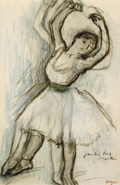 Tanssijan tutkimus tekijältä Edgar Degas