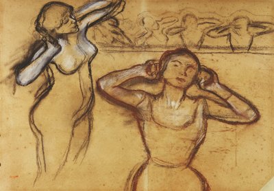 Tanssijan opiskelu; Tanssijan opiskelu, tekijältä Edgar Degas