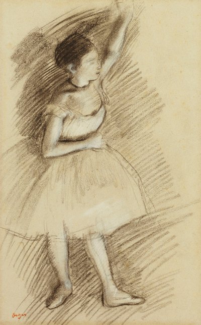 Tanssijan opiskelu; Tanssijan opiskelu tekijältä Edgar Degas