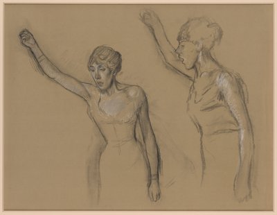 Laulajan tutkimus tekijältä Edgar Degas