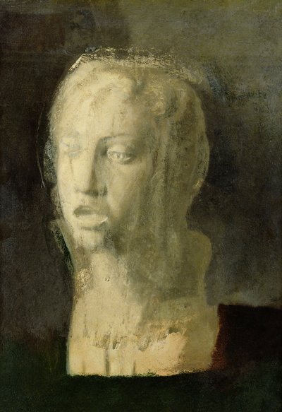 Tutkimus nuoren laulajan johtajasta Della Robbian jälkeen, n. 1856-58 tekijältä Edgar Degas