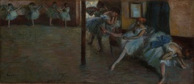 Balettiharjoitus tekijältä Edgar Degas