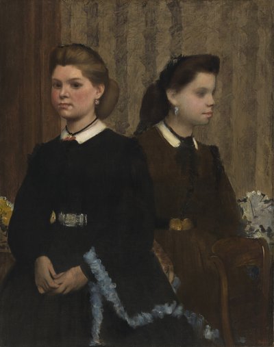 Bellelli-sisarukset (Giovanna ja Giuliana Bellelli) tekijältä Edgar Degas