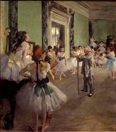 Tanssiluokka tekijältä Edgar Degas
