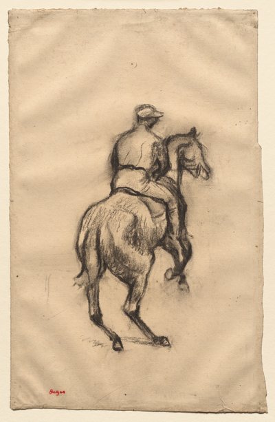 Jockey tekijältä Edgar Degas