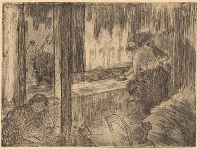 The Laundresses (Pesijät (Silitys)) tekijältä Edgar Degas