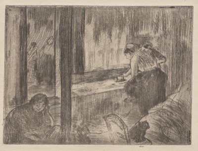 Pesumiehet tekijältä Edgar Degas
