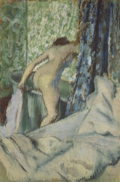The Morning Bath, 1887-90 tekijältä Edgar Degas