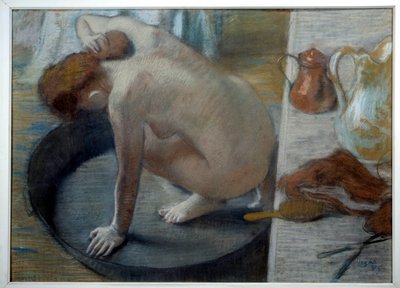 Edgar Degasin (1834-1917) pastellikylpy. 1886. Su. 0,60 x 0,83 m. Pariisi, Musee d