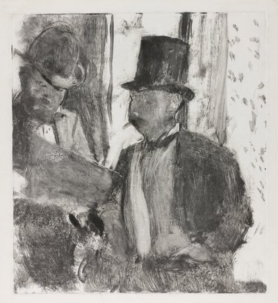 The Two Connoisseurs, noin 1880 tekijältä Edgar Degas