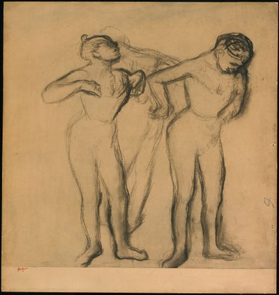 Kolme tanssijaa tekijältä Edgar Degas