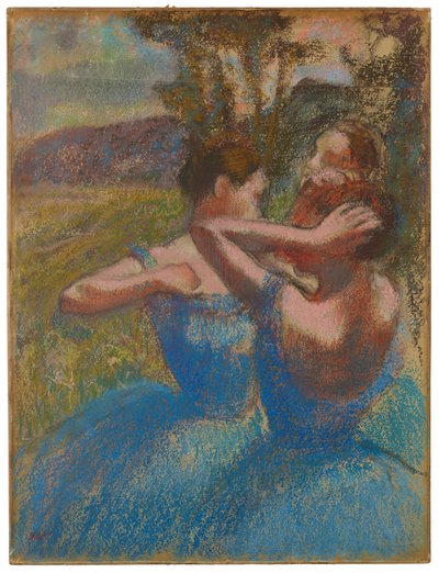Kolme tanssijaa, n. 1897 tekijältä Edgar Degas
