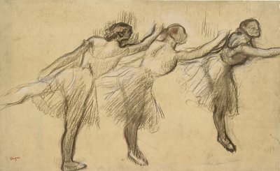 Kolme tutkimusta ballerinasta, 1800-luvun loppu tekijältä Edgar Degas