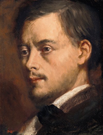 Miehen pää tekijältä Edgar Degas
