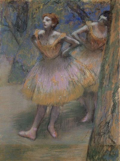 Kaksi tanssijaa, n. 1893-98 tekijältä Edgar Degas