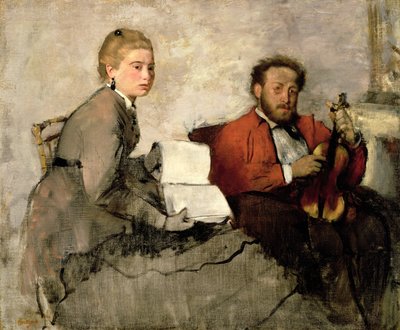 Huonekalut ja erilaiset esineet 1100- ja 1300-luvuilta tekijältä Edgar Degas