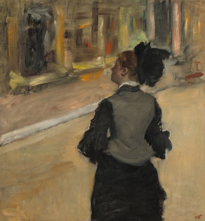 Nainen takaa katsottuna tekijältä Edgar Degas