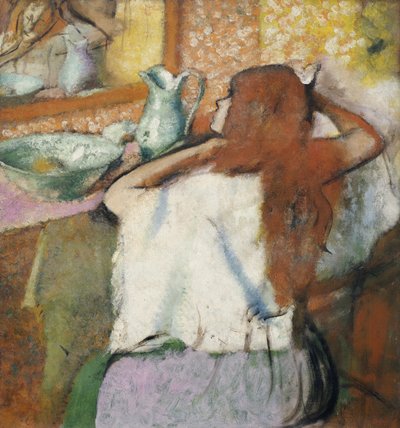 Nainen wc:ssä tekijältä Edgar Degas