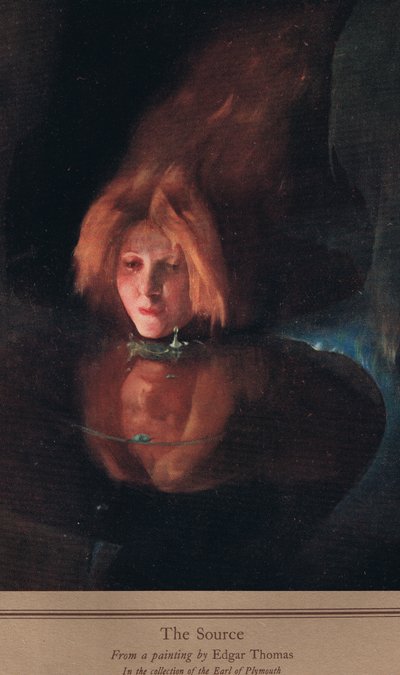 Lähde, n. 1915 tekijältä Edgar Herbert Thomas