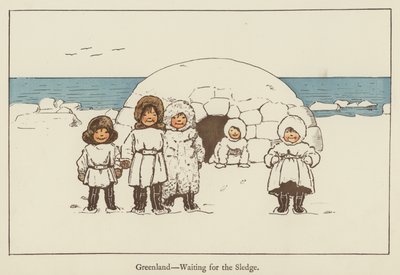 Grönlanti, rekiä odottamassa tekijältä Edith Farmiloe
