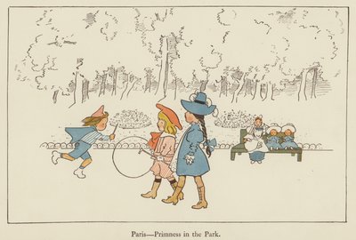 Pariisi, puiston ylellisyys tekijältä Edith Farmiloe